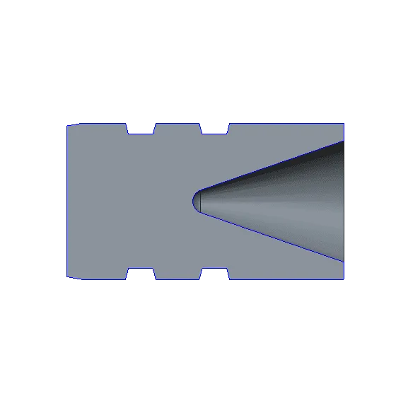 MP 411 HBWC 4 Cavity mold (wad cutter)